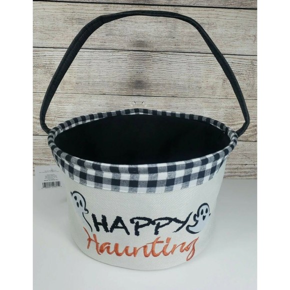 Halloween Ghost Trick-or-Treat Basket - Picture 4 of 13